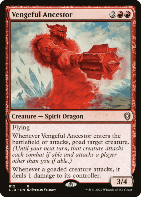 Vengeful Ancestor (812) — Commander Legends: Battle for Baldur's Gate