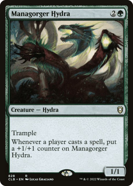 Managorger Hydra (828) — Commander Legends: Battle for Baldur's Gate