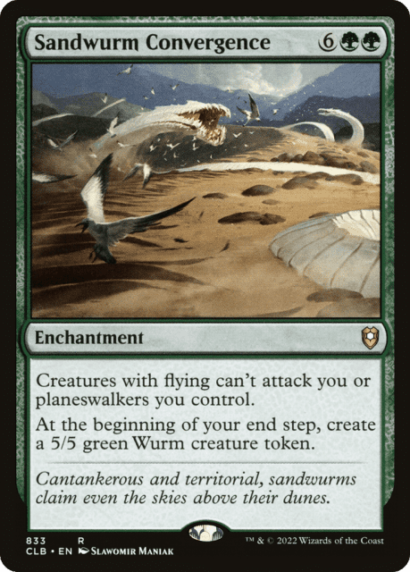 Sandwurm Convergence (833) — Commander Legends: Battle for Baldur's Gate