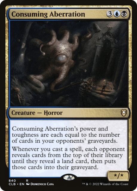 Consuming Aberration (840) — Commander Legends: Battle for Baldur's Gate
