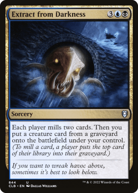 Extract from Darkness (844) — Commander Legends: Battle for Baldur's Gate