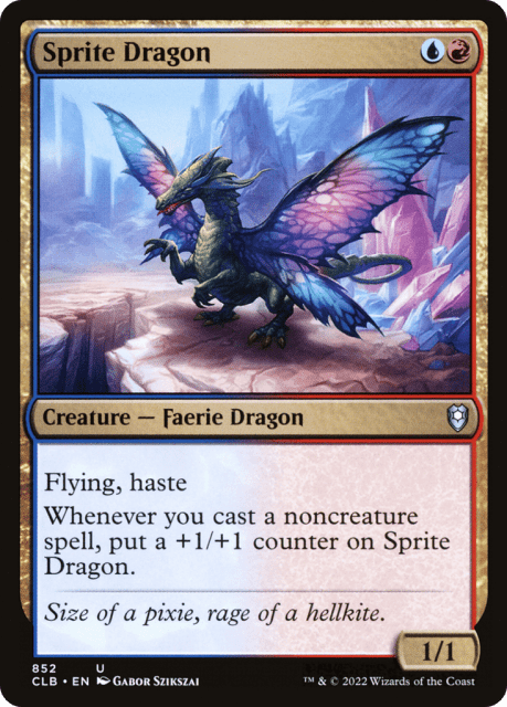 Sprite Dragon (852) — Commander Legends: Battle for Baldur's Gate
