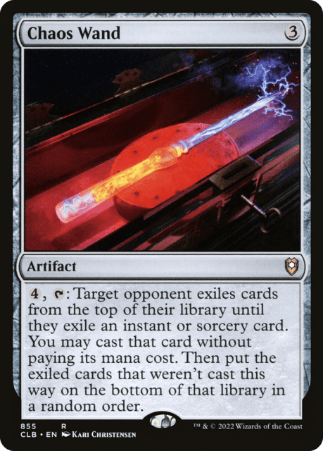 Chaos Wand (855) — Commander Legends: Battle for Baldur's Gate