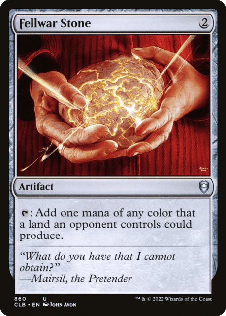 Fellwar Stone (860) — Commander Legends: Battle for Baldur's Gate