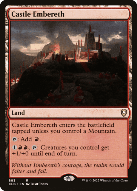 Castle Embereth (883) — Commander Legends: Battle for Baldur's Gate