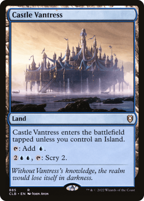 Castle Vantress (885) — Commander Legends: Battle for Baldur's Gate