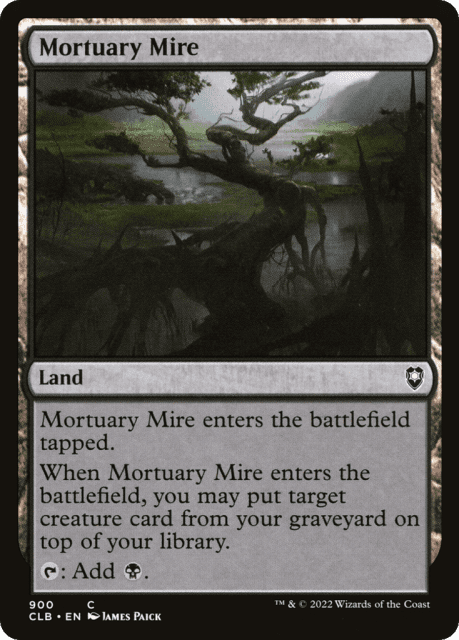 Mortuary Mire (900) — Commander Legends: Battle for Baldur's Gate