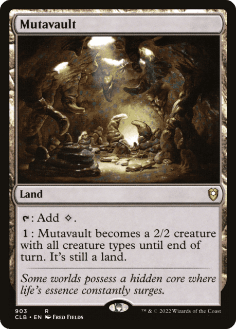Mutavault (903) — Commander Legends: Battle for Baldur's Gate