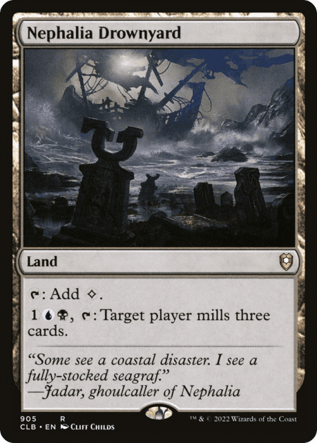 Nephalia Drownyard (905) — Commander Legends: Battle for Baldur's Gate