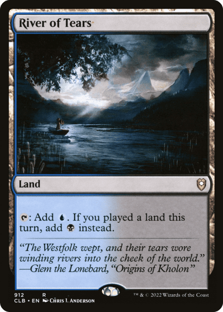 River of Tears (912) — Commander Legends: Battle for Baldur's Gate