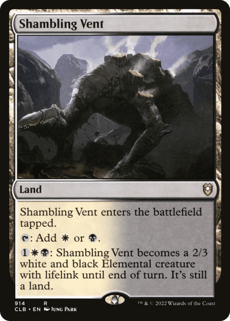 Shambling Vent (914) — Commander Legends: Battle for Baldur's Gate
