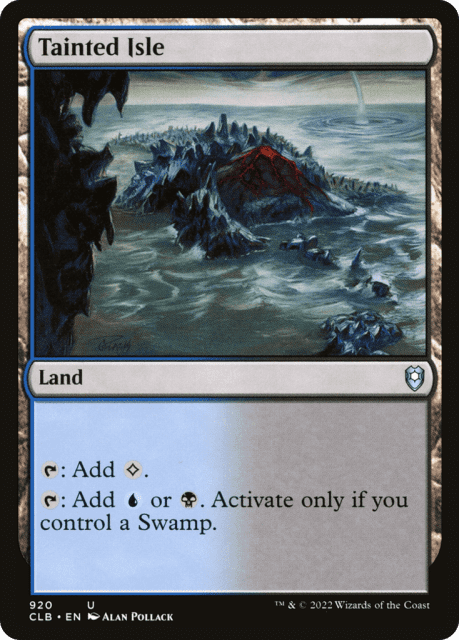 Tainted Isle (920) — Commander Legends: Battle for Baldur's Gate