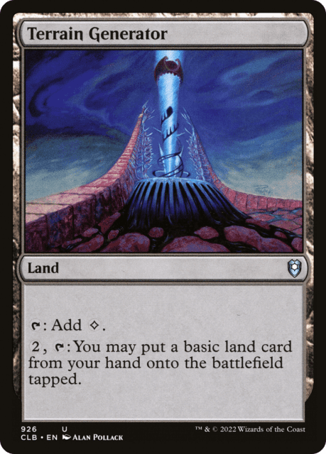 Terrain Generator (926) — Commander Legends: Battle for Baldur's Gate