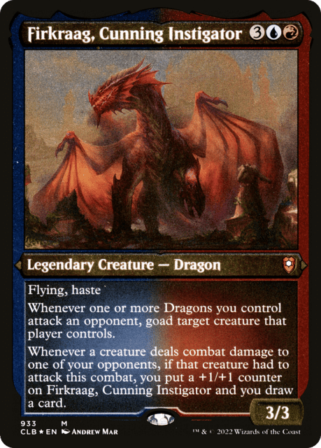 Firkraag, Cunning Instigator (933) — Commander Legends: Battle for Baldur's Gate
