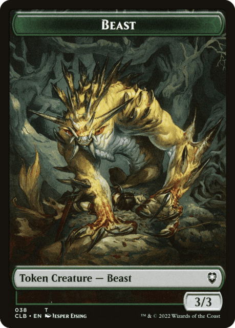 Beast (38) — Commander Legends: Battle for Baldur's Gate