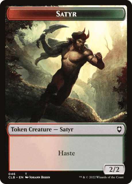 Satyr (46) — Commander Legends: Battle for Baldur's Gate