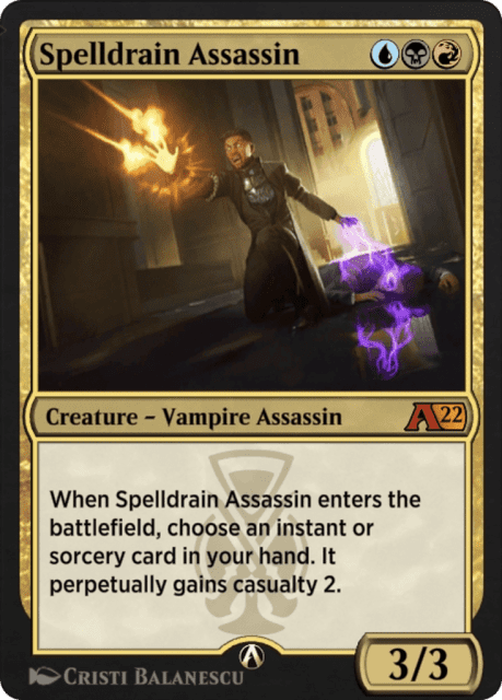 Spelldrain Assassin (29) — Alchemy: New Capenna