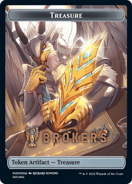 Treasure (5) — Streets of New Capenna Southeast Asia Tokens