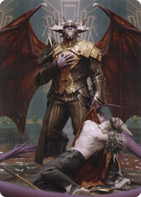 Ob Nixilis, the Adversary (31) — New Capenna Art Series