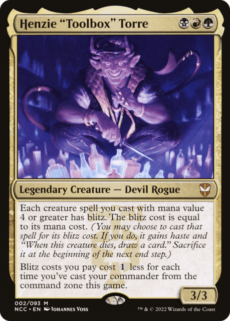 Henzie "Toolbox" Torre (2) — New Capenna Commander