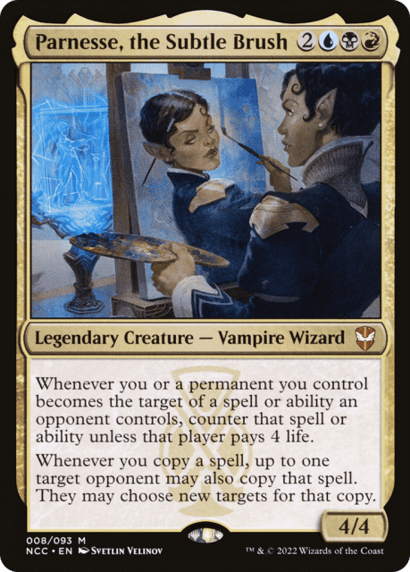 Parnesse, the Subtle Brush (8) — New Capenna Commander