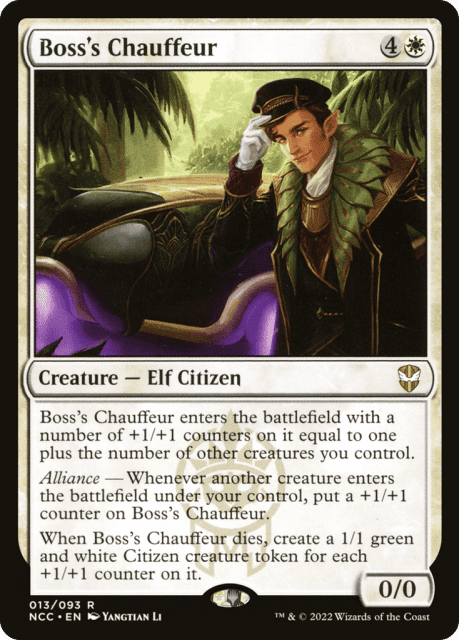 Boss's Chauffeur (13) — New Capenna Commander