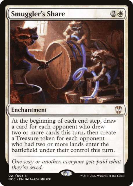 Smuggler's Share (21) — New Capenna Commander