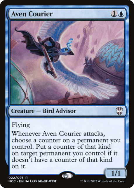 Aven Courier (22) — New Capenna Commander