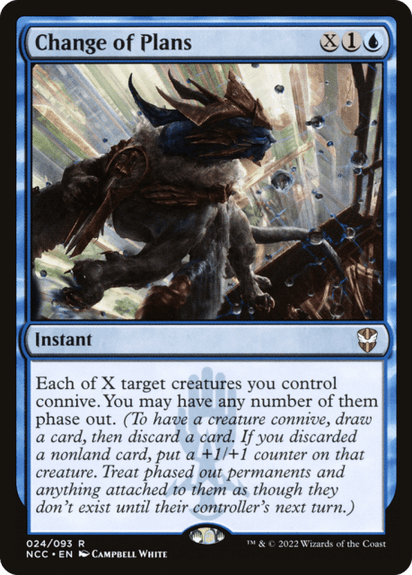 Change of Plans (24) — New Capenna Commander