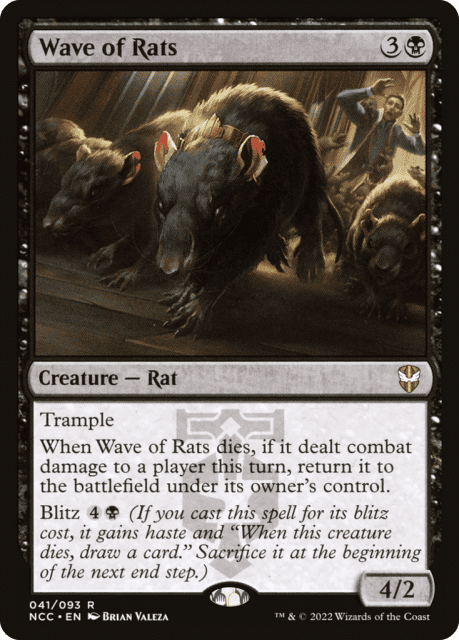 Wave of Rats (41) — New Capenna Commander