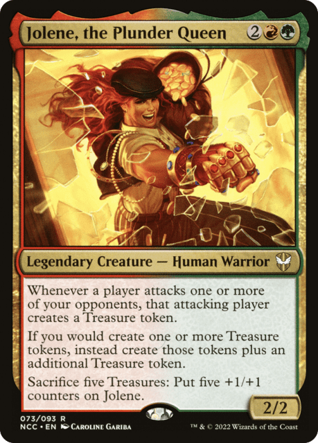 Jolene, the Plunder Queen (73) — New Capenna Commander
