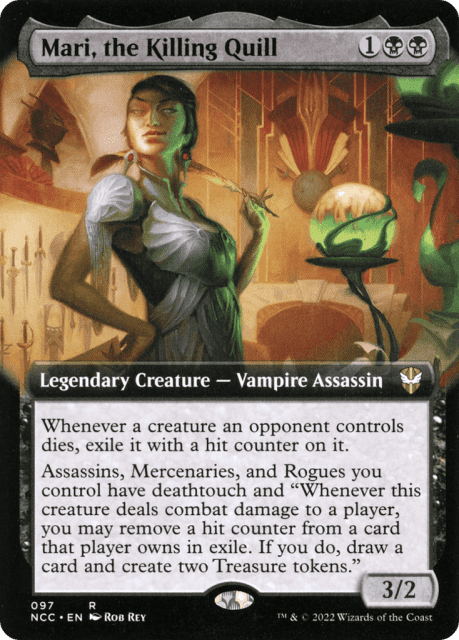 Mari, the Killing Quill (97) — New Capenna Commander