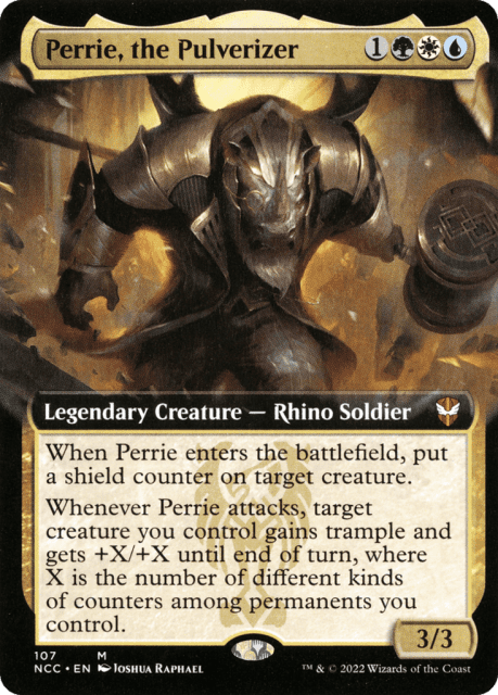 Perrie, the Pulverizer (107) — New Capenna Commander