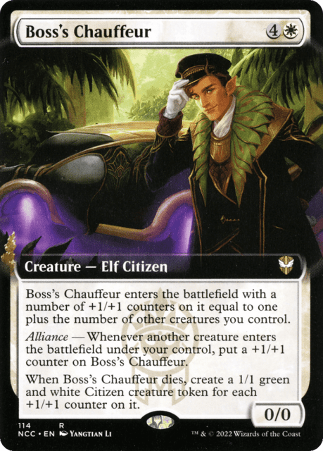 Boss's Chauffeur (114) — New Capenna Commander