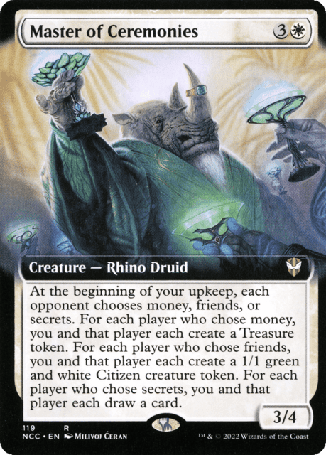Master of Ceremonies (119) — New Capenna Commander
