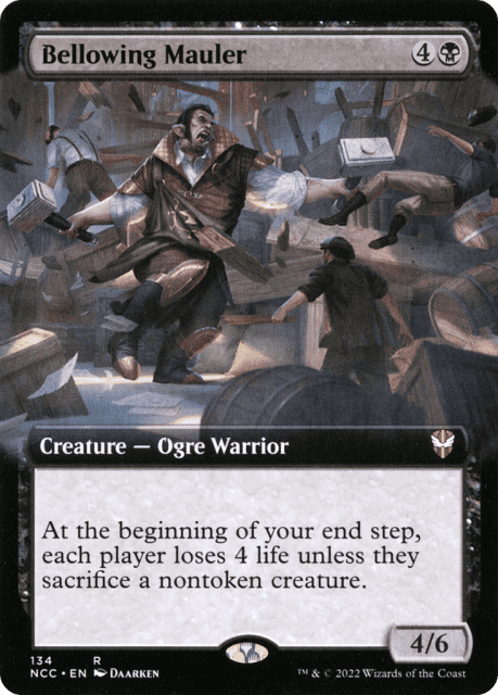 Bellowing Mauler (134) — New Capenna Commander