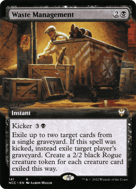 Waste Management (141) — New Capenna Commander