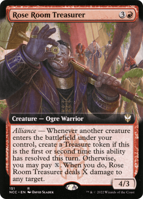 Rose Room Treasurer (151) — New Capenna Commander