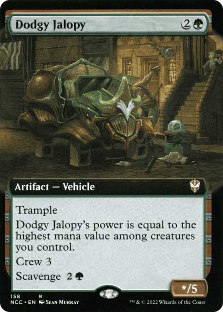 Dodgy Jalopy (158) — New Capenna Commander