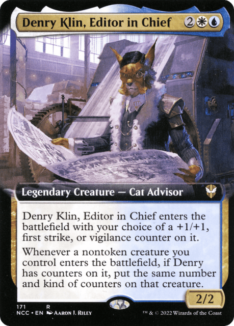 Denry Klin, Editor in Chief (171) — New Capenna Commander
