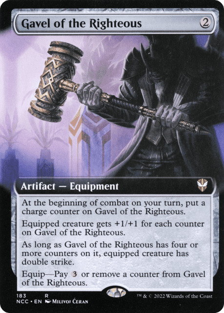 Gavel of the Righteous (183) — New Capenna Commander