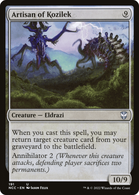 Artisan of Kozilek (191) — New Capenna Commander