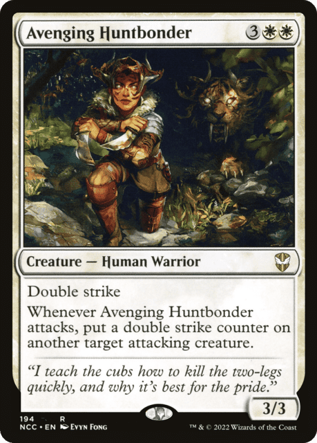 Avenging Huntbonder (194) — New Capenna Commander