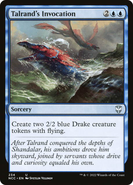 Talrand's Invocation (234) — New Capenna Commander