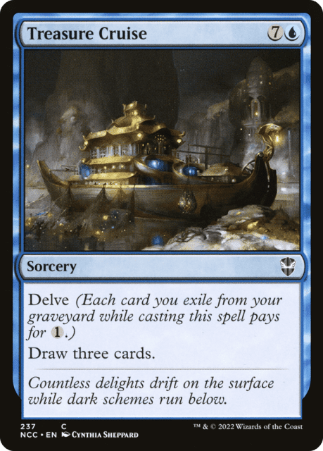 Treasure Cruise (237) — New Capenna Commander