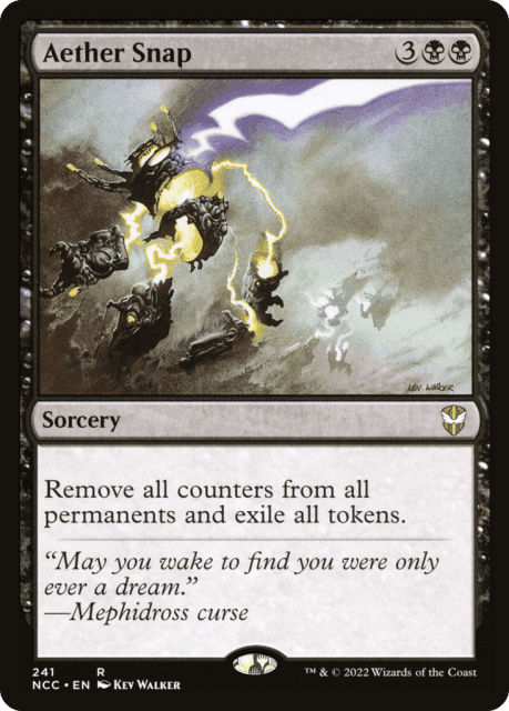 Aether Snap (241) — New Capenna Commander