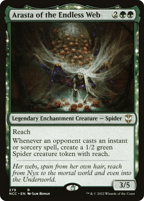 Arasta of the Endless Web (279) — New Capenna Commander