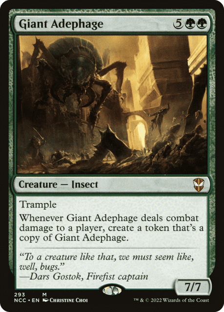 Giant Adephage (293) — New Capenna Commander