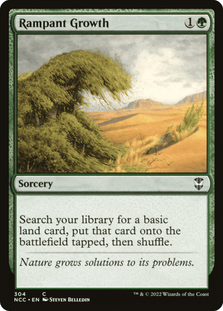 Rampant Growth (304) — New Capenna Commander
