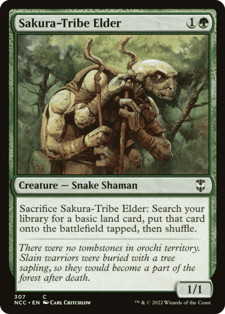 Sakura-Tribe Elder (307) — New Capenna Commander